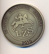 Medalį sukūrė dailininkė Ilona Mikalevičienė Medalį sukūrė dailininkė Ilona Mikalevičienė
